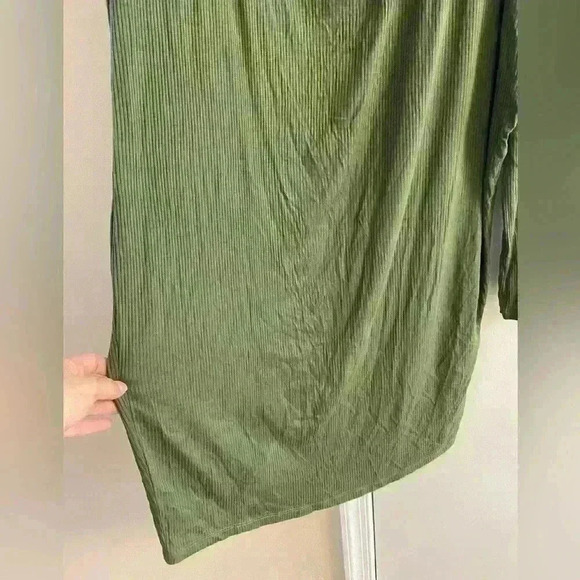 Forever 21 tunic top crewneck long line ribbed texture lightweight.‎ 3X. NWT - Picture 3 of 6